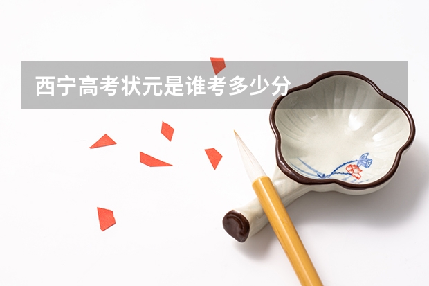 西宁高考状元是谁考多少分