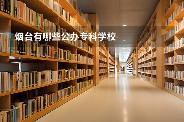 烟台有哪些公办专科学校