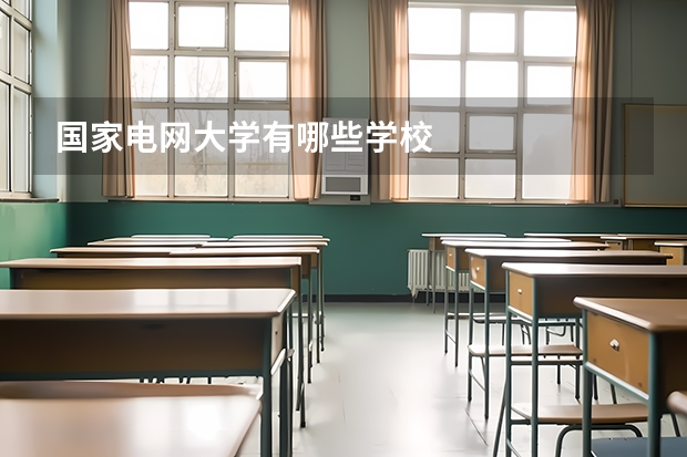 国家电网大学有哪些学校