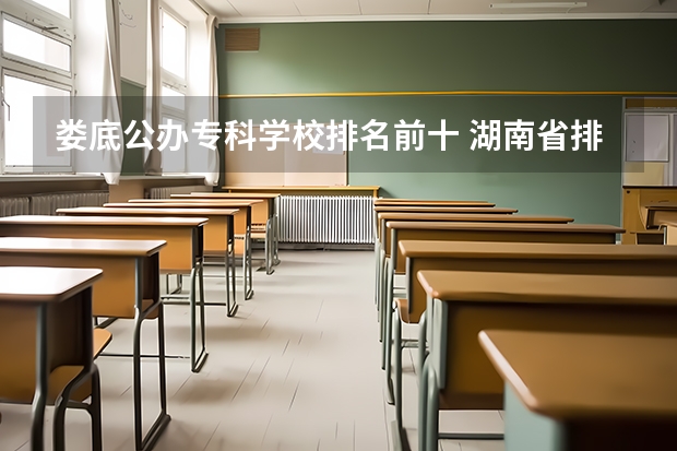娄底公办专科学校排名前十 湖南省排名前十的职业技术学校