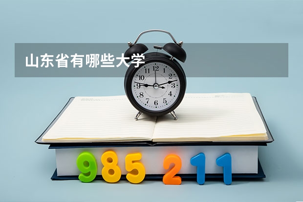 山东省有哪些大学