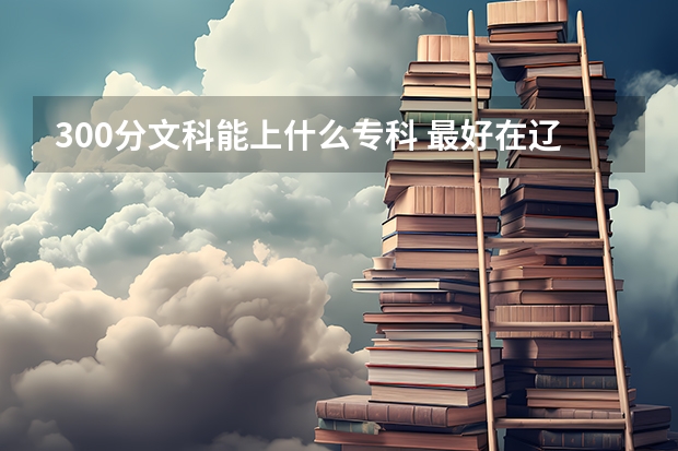 300分文科能上什么专科 最好在辽宁内的