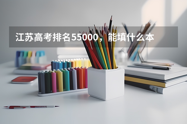 江苏高考排名55000,能填什么本二院校