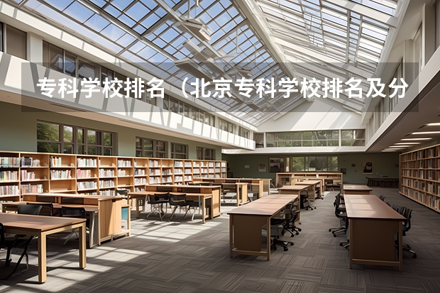 专科学校排名（北京专科学校排名及分数线）