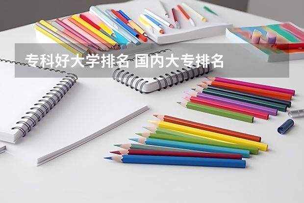 专科好大学排名 国内大专排名