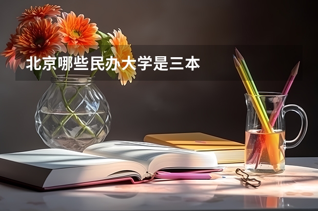 北京哪些民办大学是三本