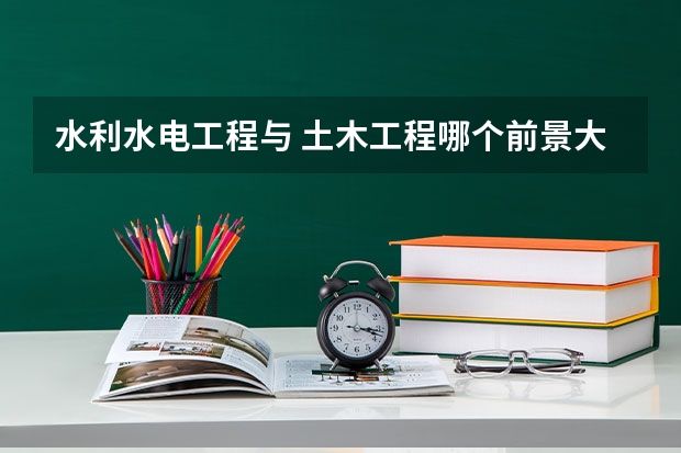 水利水电工程与 土木工程哪个前景大