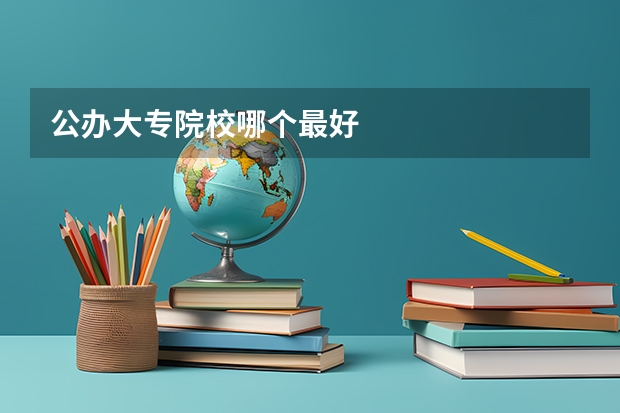 公办大专院校哪个最好