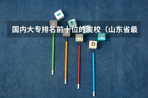 国内大专排名前十位的院校（山东省最好的专科学校排名公办）