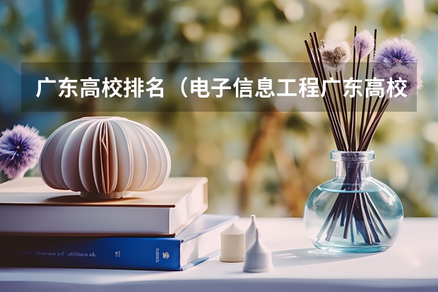 广东高校排名(电子信息工程广东高校排名)(广东省高校排名(广东省高校排名榜))