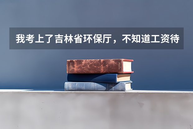 我考上了吉林省环保厅，不知道工资待遇怎么样