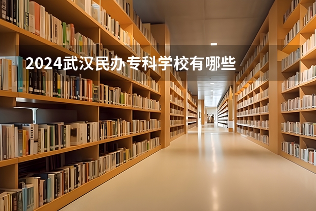 2024武汉民办专科学校有哪些