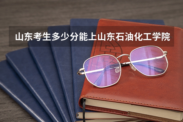 山东考生多少分能上山东石油化工学院