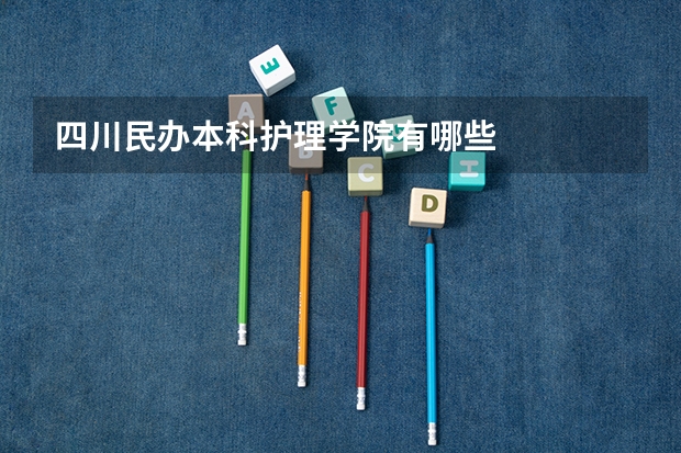 四川民办本科护理学院有哪些