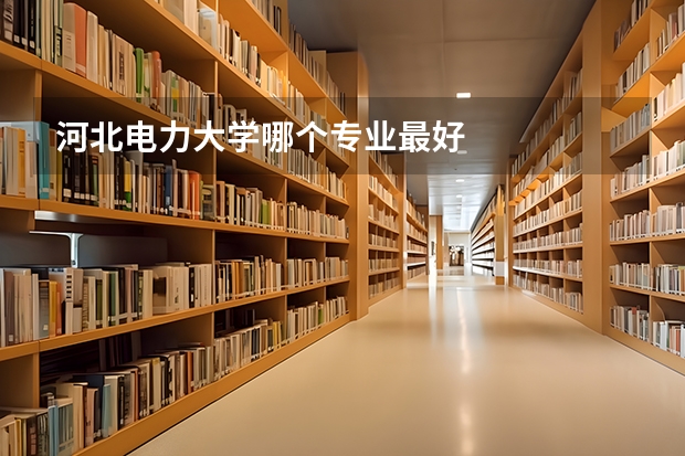 河北电力大学哪个专业最好