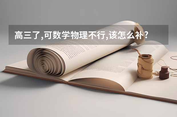 高三了,可数学物理不行,该怎么补?大神们帮帮忙