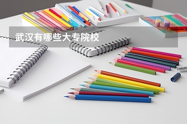 武汉有哪些大专院校