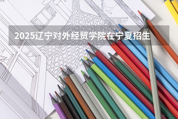2025辽宁对外经贸学院在宁夏招生人数计划预测