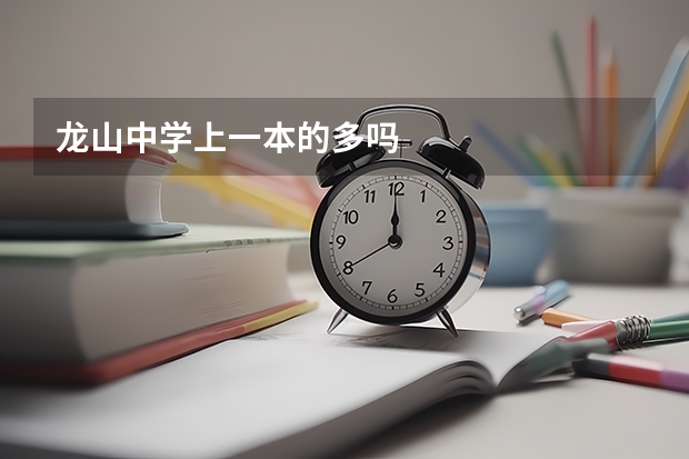 龙山中学上一本的多吗