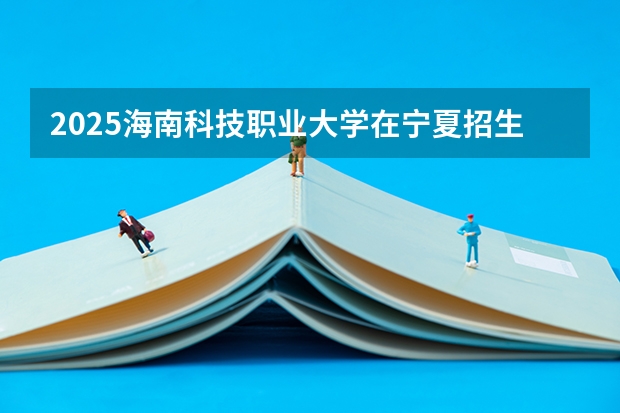 2025海南科技职业大学在宁夏招生人数计划预测