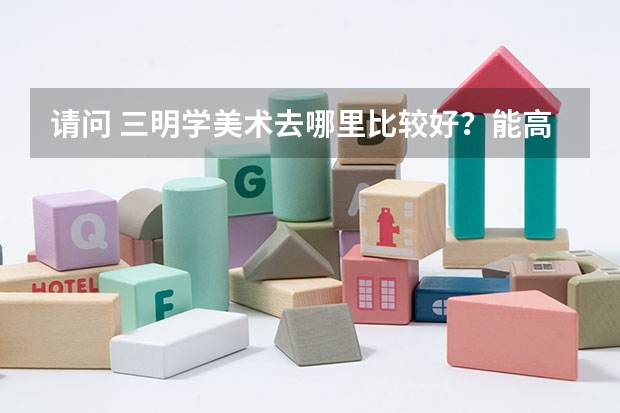 请问 三明学美术去哪里比较好？能高考的那种