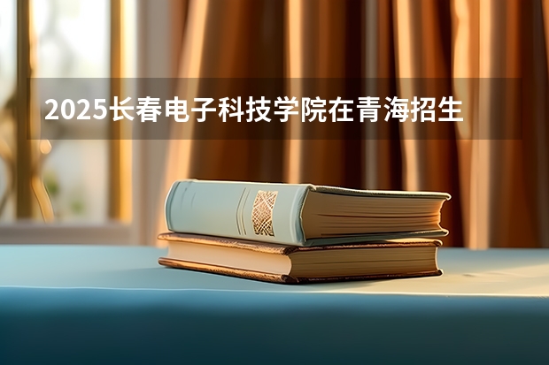 2025长春电子科技学院在青海招生人数计划预测