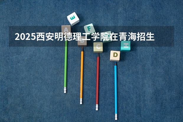 2025西安明德理工学院在青海招生人数计划预测