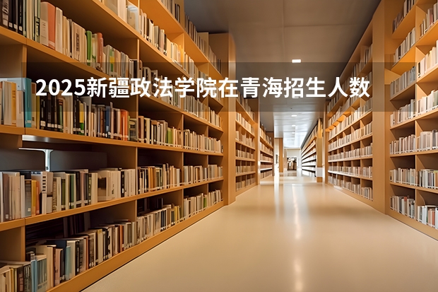 2025新疆政法学院在青海招生人数计划预测